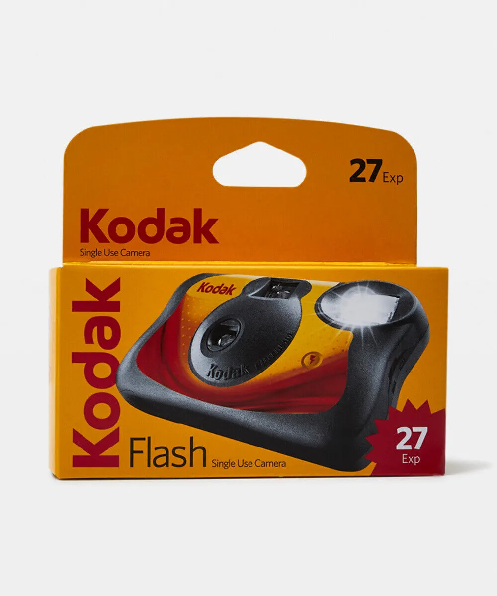 Kodak Flash Single Use Camera 27 Exposure Film