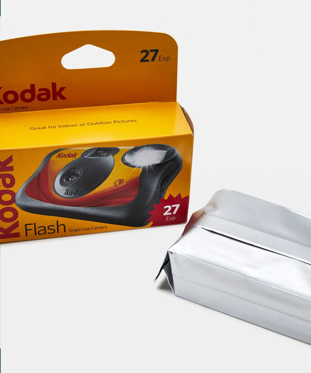 Kodak Flash Single Use Camera 27 Exposure Film