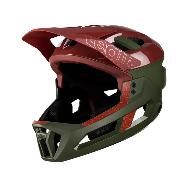 Leatt MTB Enduro 3.0 Full Face Helmet - Pine - 2023