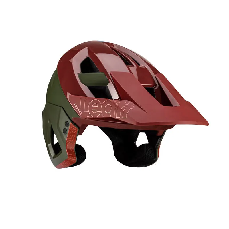 Leatt MTB Enduro 3.0 Full Face Helmet - Pine - 2023