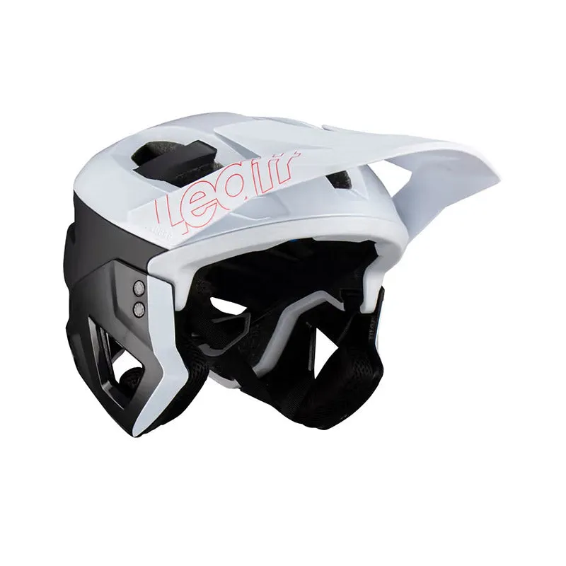 Leatt MTB Enduro 3.0 Full Face Helmet - White - 2023