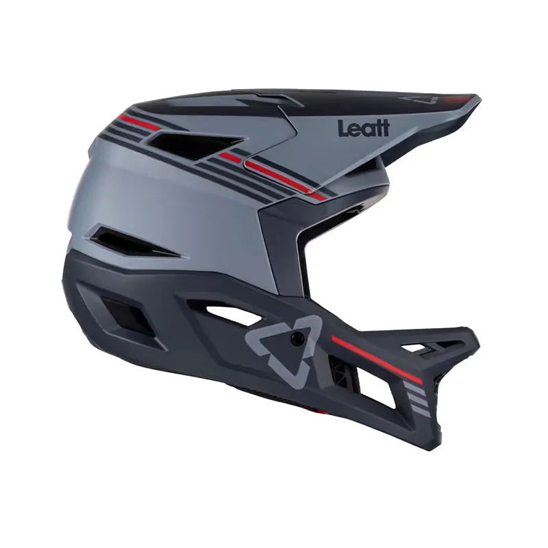 Leatt MTB Gravity 4.0 Full Face Helmet - Titanium - 2023