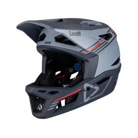 Leatt MTB Gravity 4.0 Full Face Helmet - Titanium - 2023