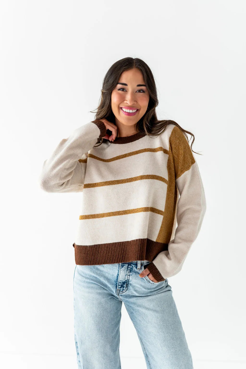 Linden Colorblock Sweater