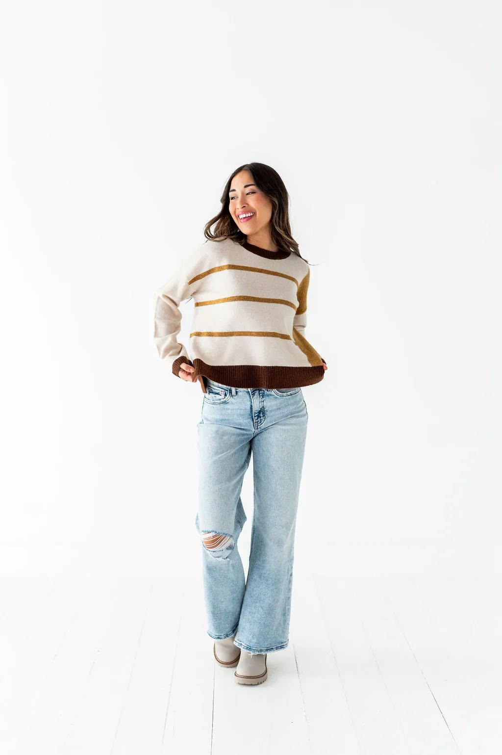 Linden Colorblock Sweater