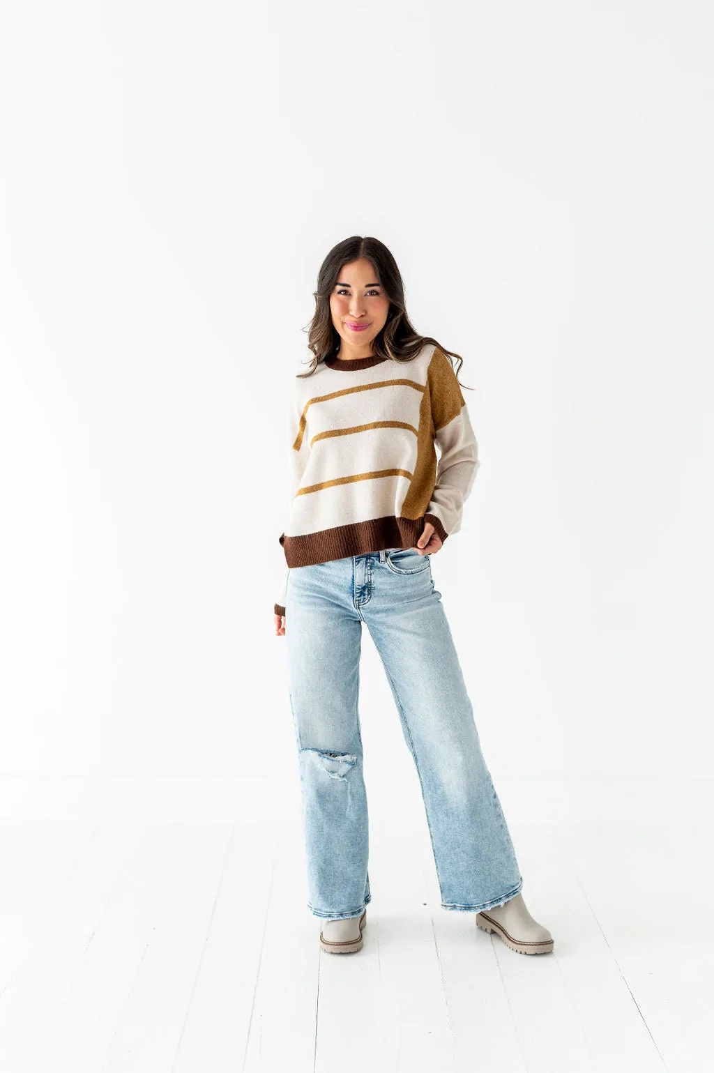 Linden Colorblock Sweater