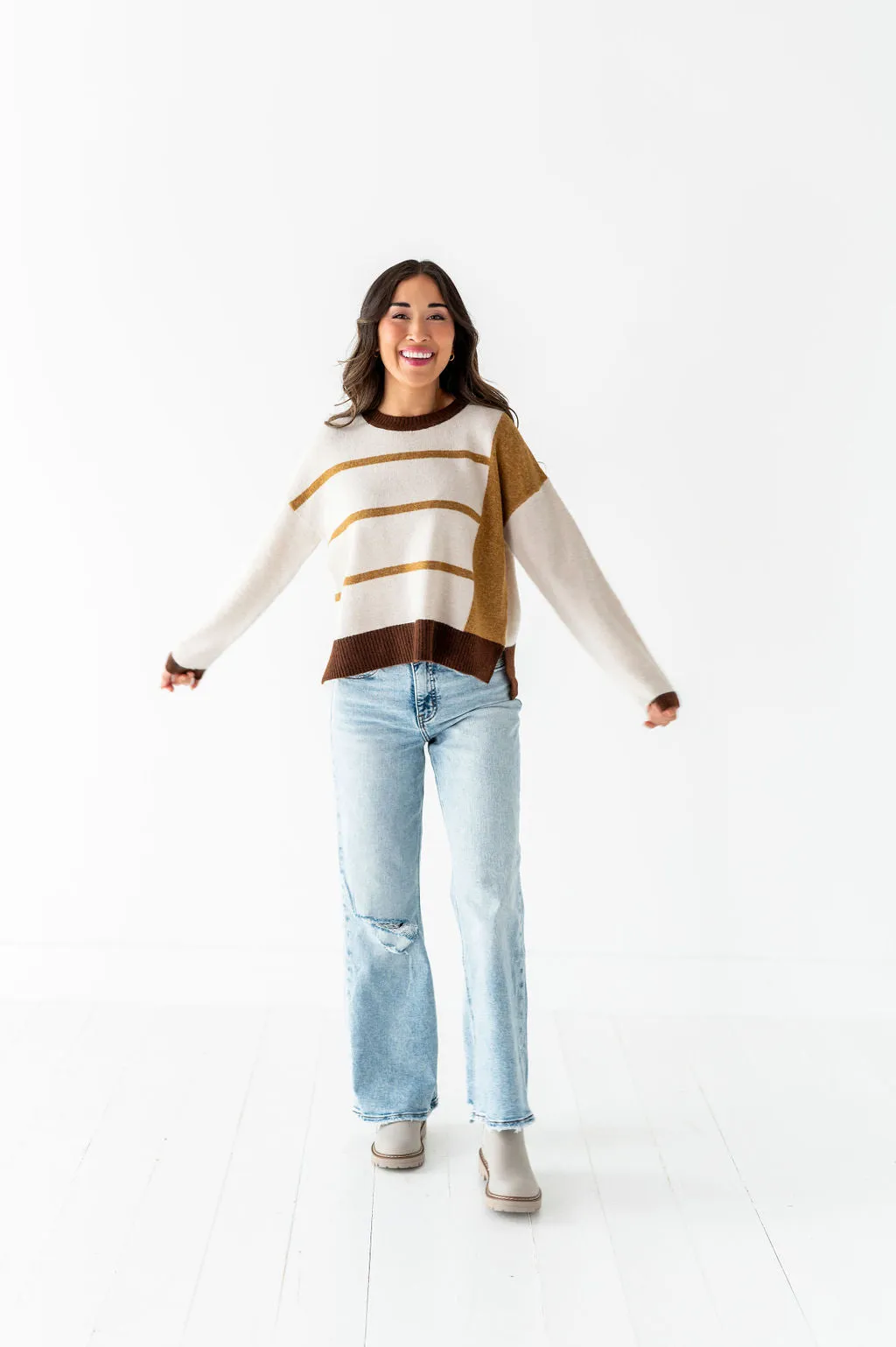 Linden Colorblock Sweater