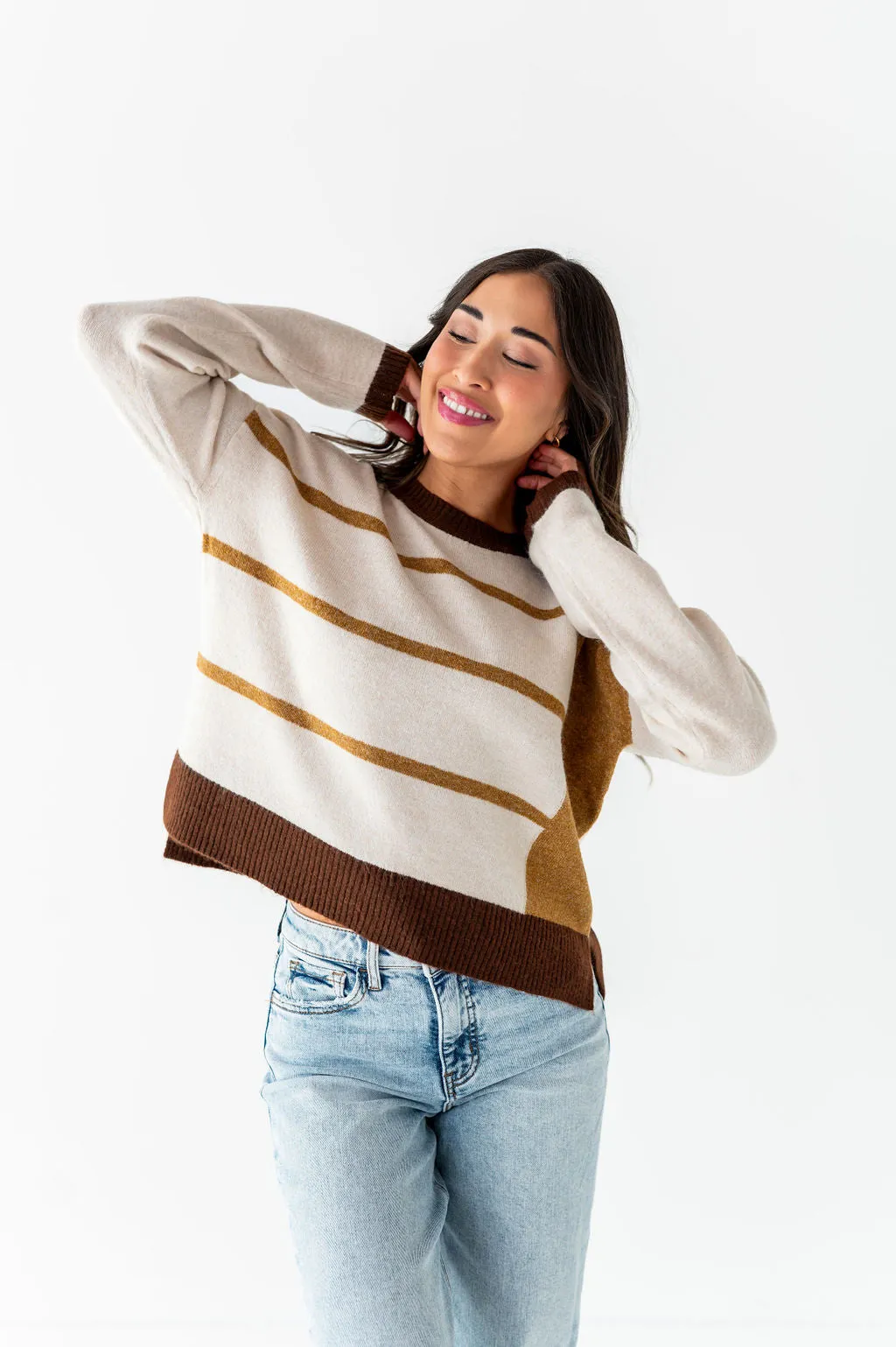 Linden Colorblock Sweater