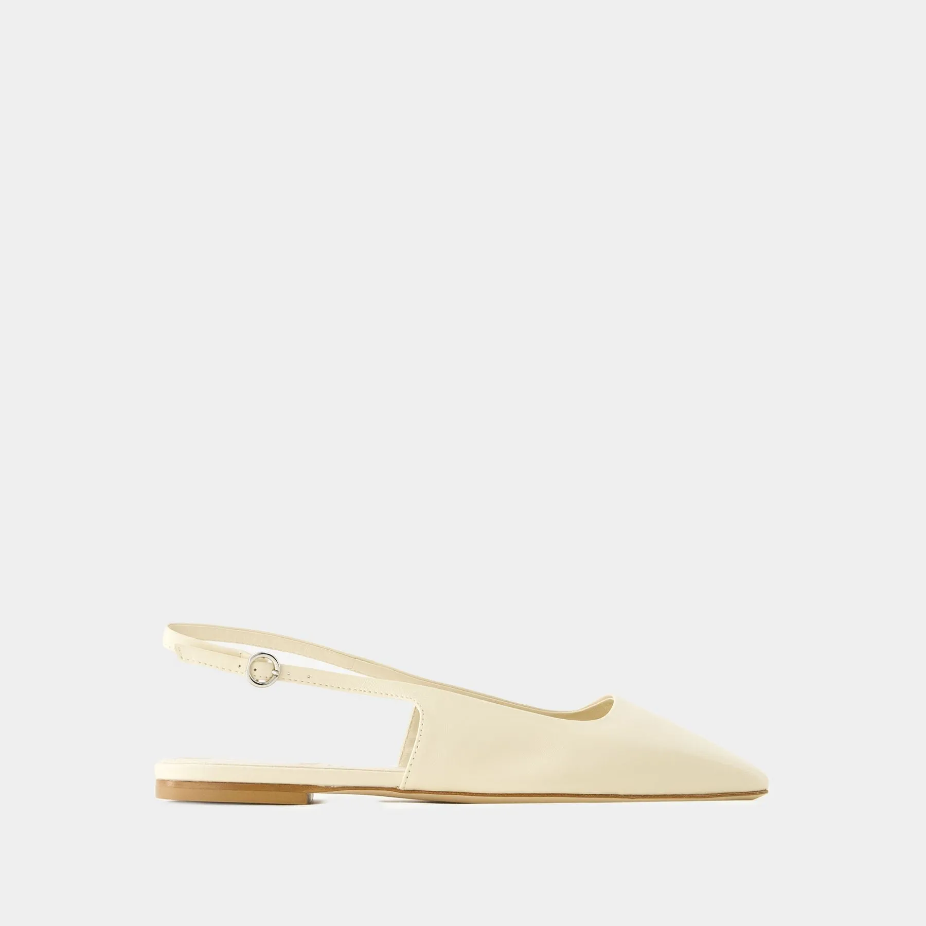 Liya Sandals - Aeyde - Leather - Beige