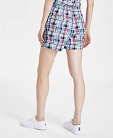 Macy's Nautica Jeans Women's Patchwork Pull-On Cotton Dock Shorts