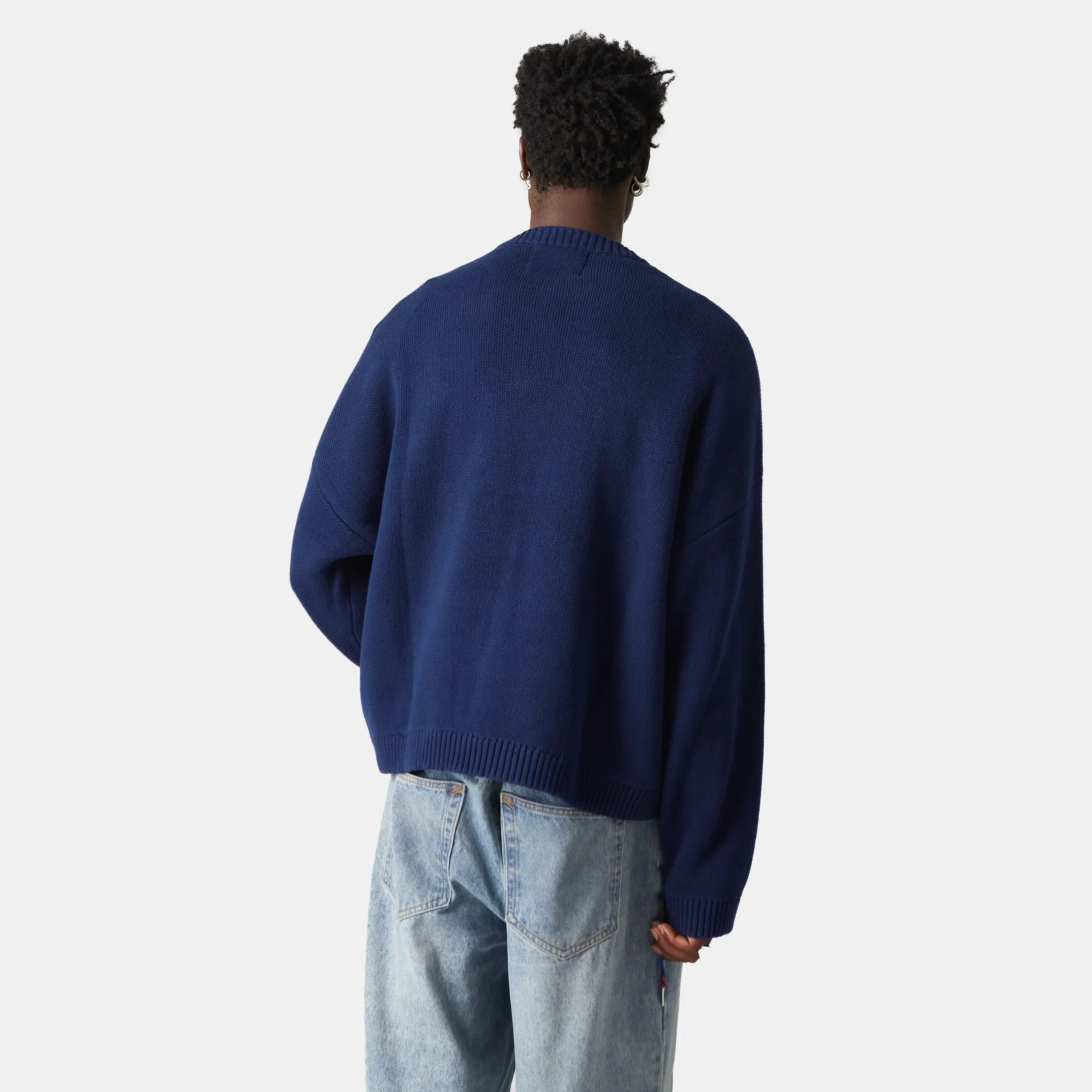 Master Indigo Knit Sweater