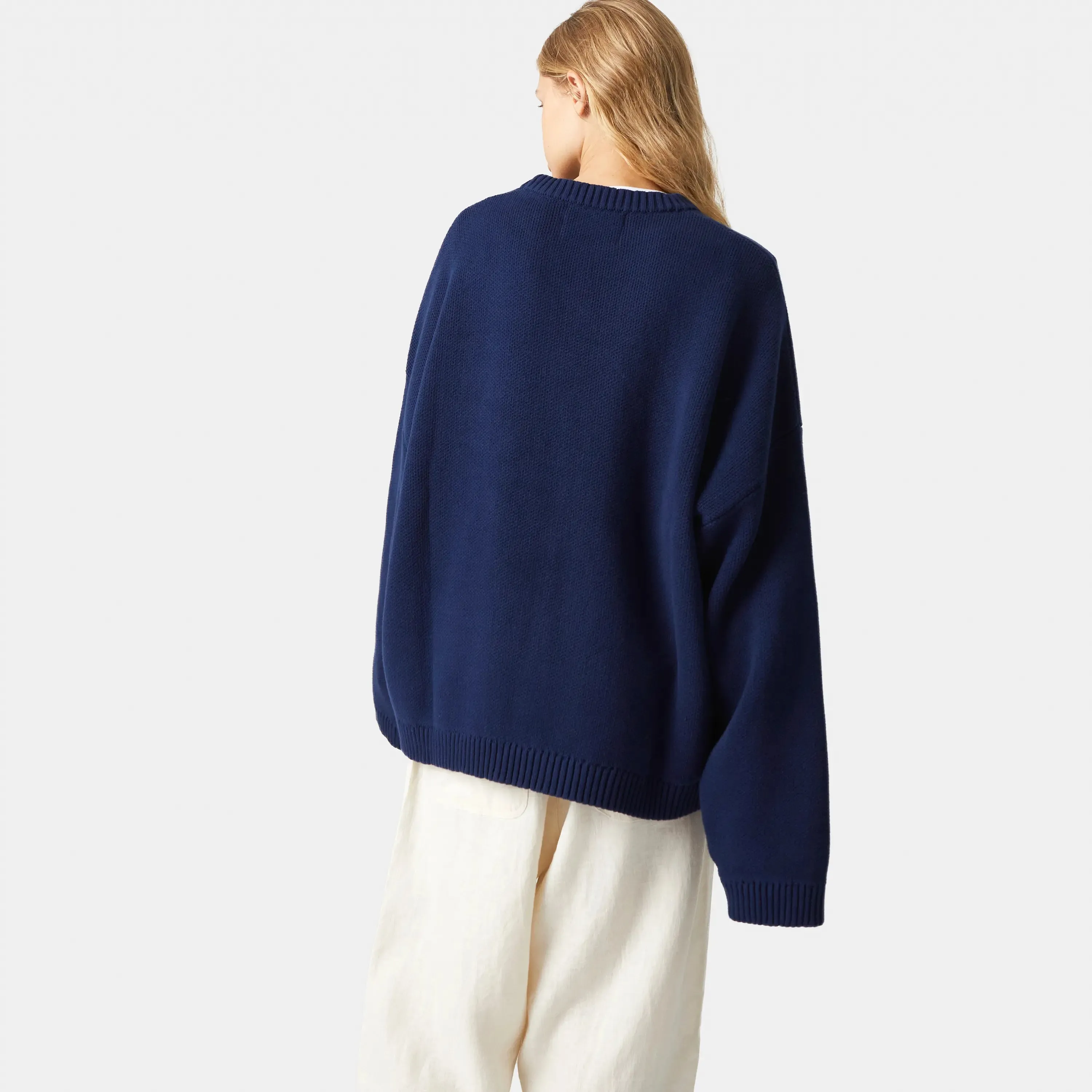 Master Indigo Knit Sweater