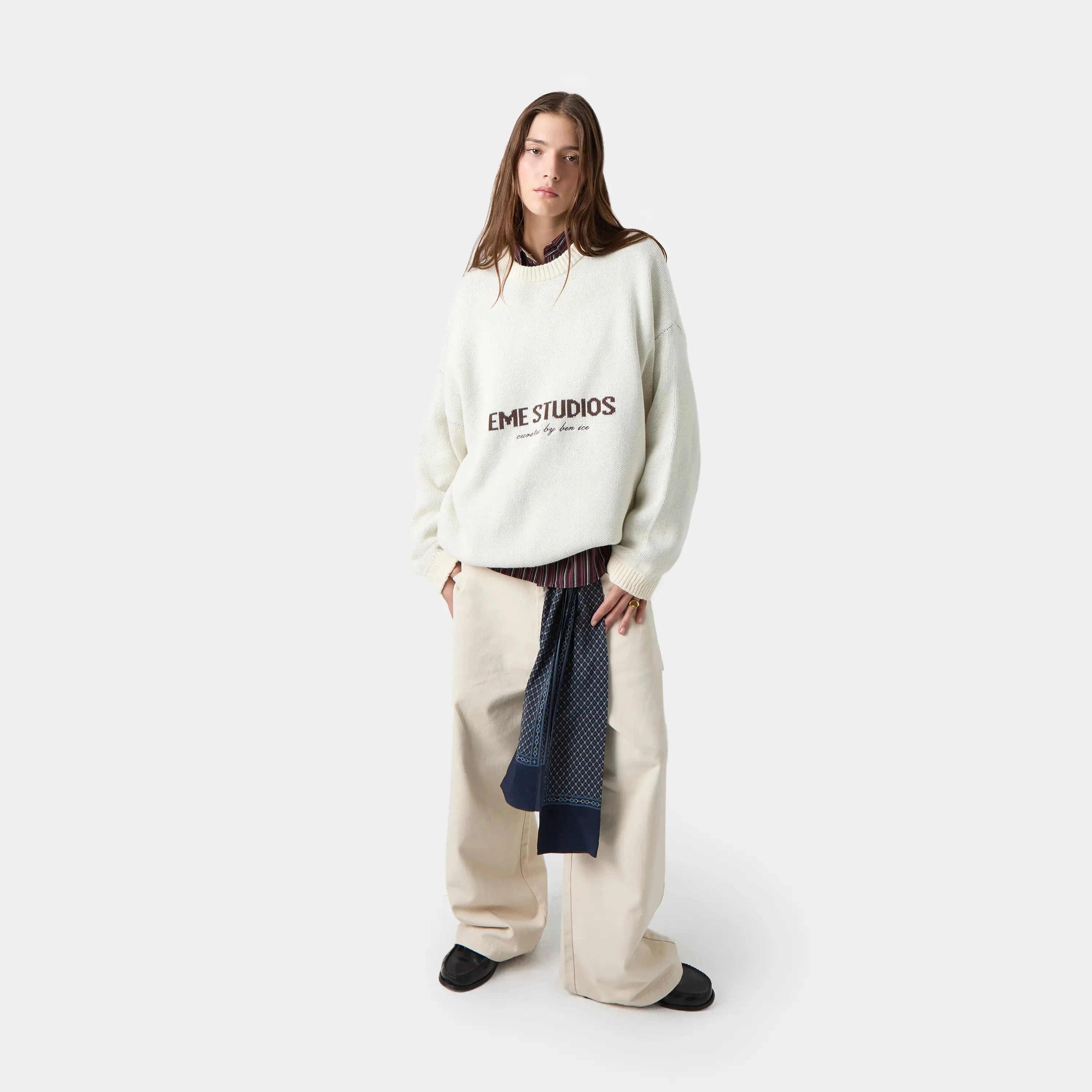 Master Off Sand Knit Sweater