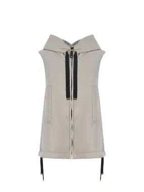 MAX MARA Vest Max Mara The Cube Greengo made of water-repellent technical canvas