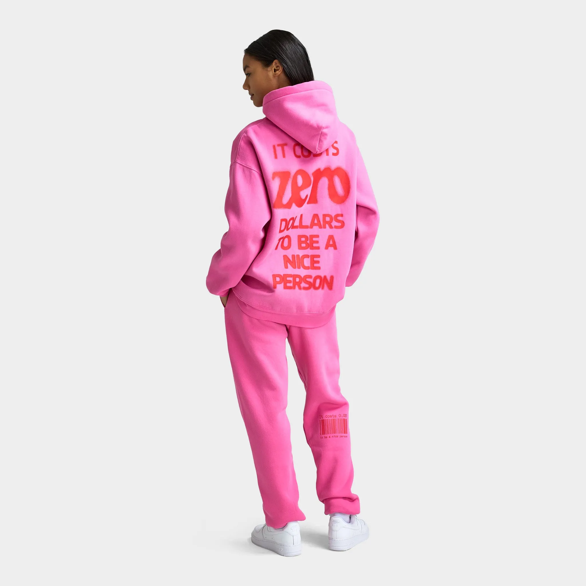 Mayfair Women's It Costs $0 Hoodie / Pink