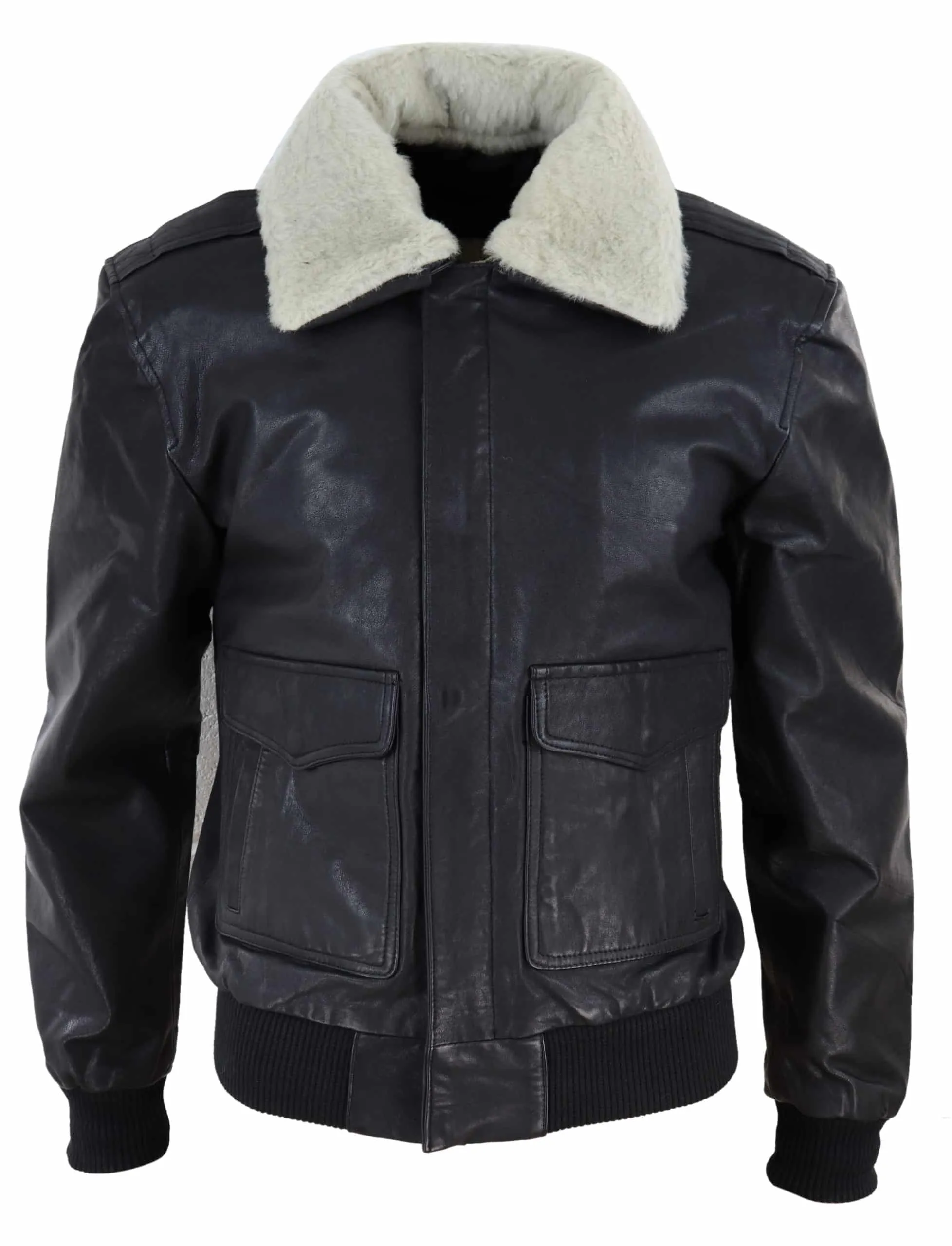 Mens Air Force Aviator Bomber Jacket