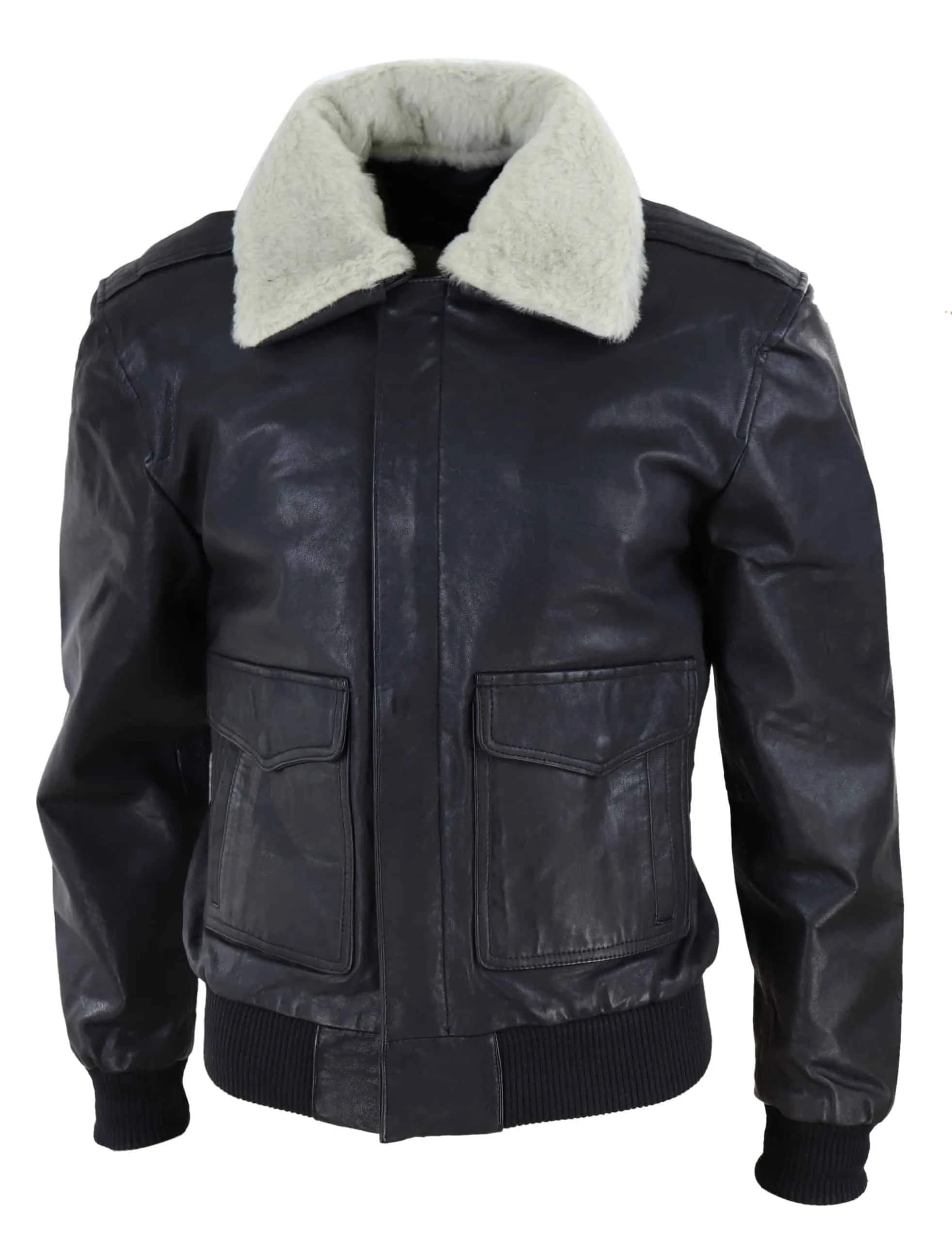 Mens Air Force Aviator Bomber Jacket