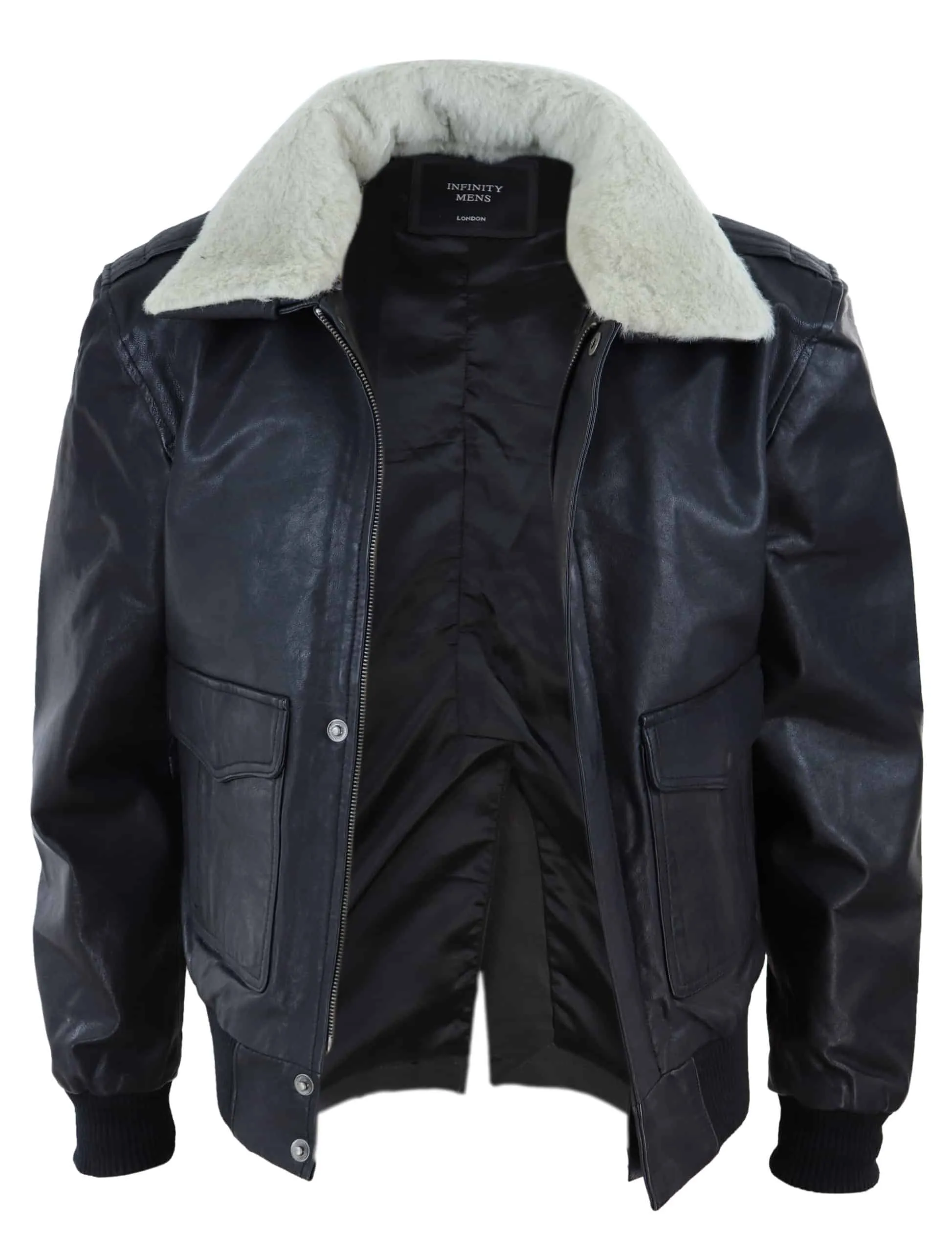 Mens Air Force Aviator Bomber Jacket