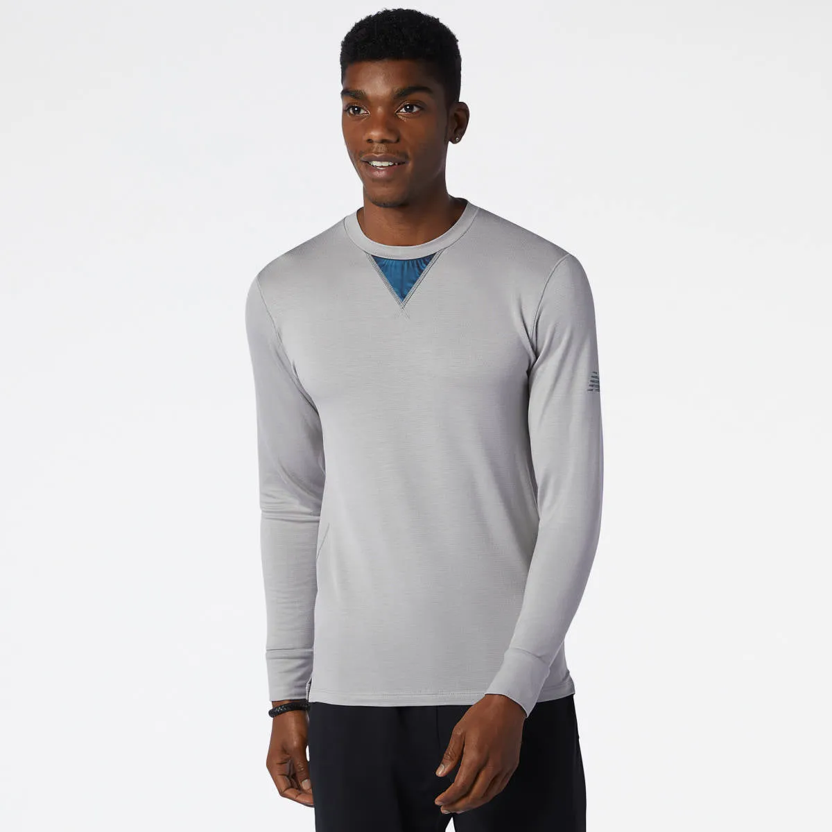 Men's New Balance Q Speed 1Ntro Long Sleeve - MT13290-AG