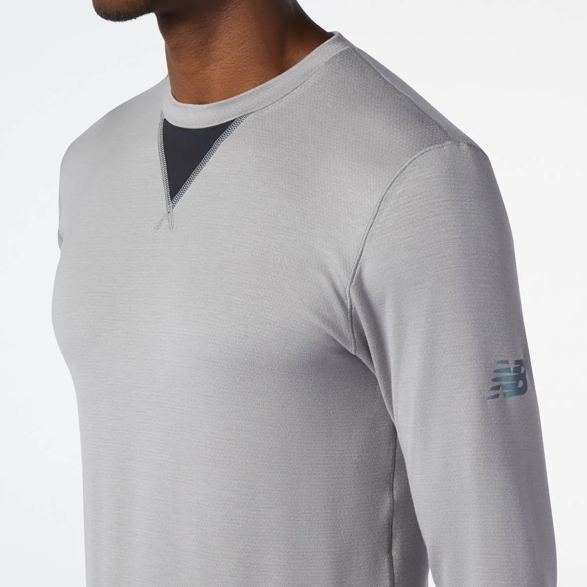 Men's New Balance Q Speed 1Ntro Long Sleeve - MT13290-AG