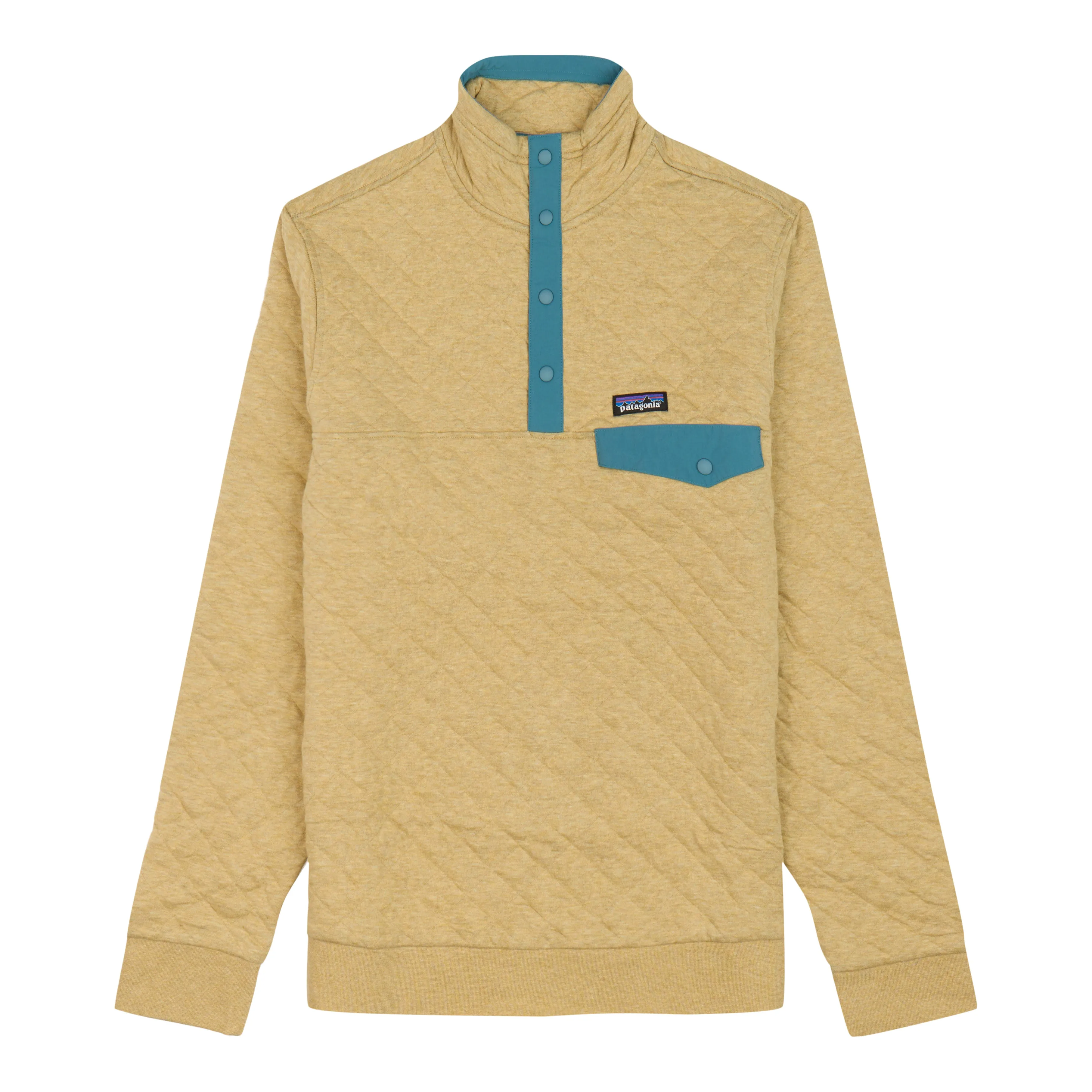 Men's Organic Cotton Quilt Snap-T Pullover