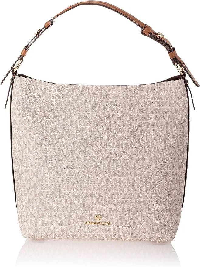 MICHAEL KORS SIGNATURE LUCY MEDIUM HOBO SHOULDER BAG