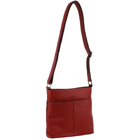 Milleni  Soft  Italian Leather Crossbody Bag  NL3739