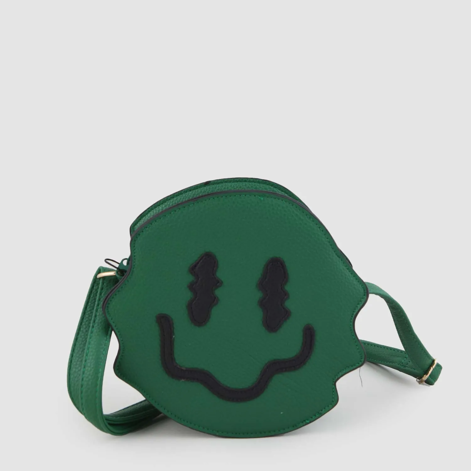 Molo Green Shoulder Bag With Smiley