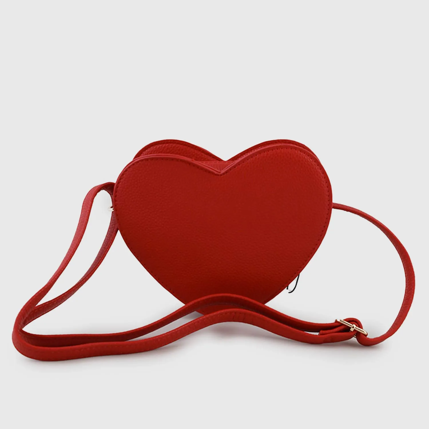 Molo Red Heart Shoulder Bag