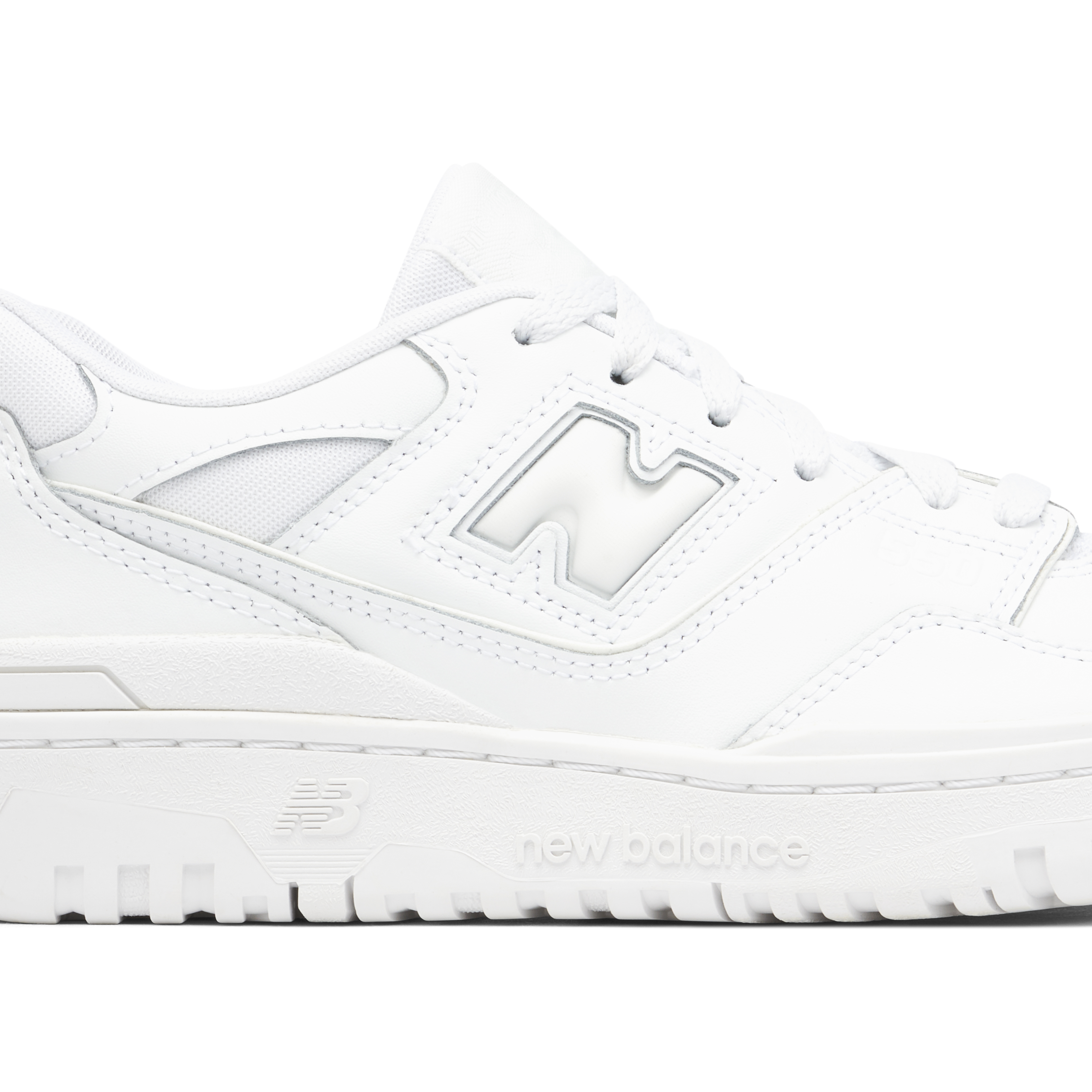 New Balance 550 White Off-White Grey GS | GSB550WW | Laced