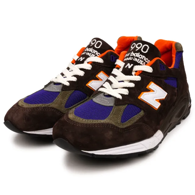 New balance 990v2 made in usa brown purple