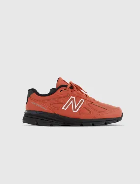 NEW BALANCE 990v4 MADE IN USA MAHOGANY   RED