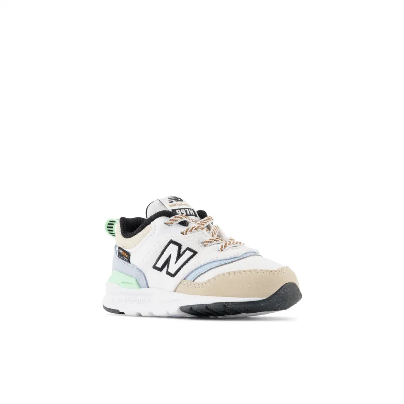 New Balance Infant & Toddler Boys 997H Bungee Lace Shoe - IH997HWI (Wide)