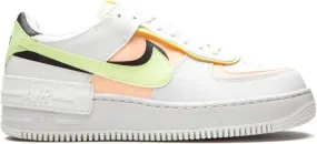 Nike Air Force 1 Shadow White Barely Volt Crimson Tint sneakers