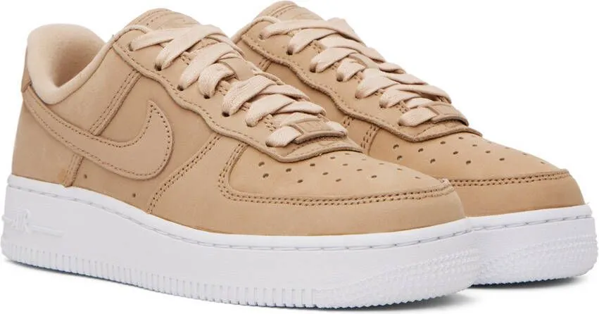 Nike Beige Air Force 1 '07 Premium Sneakers