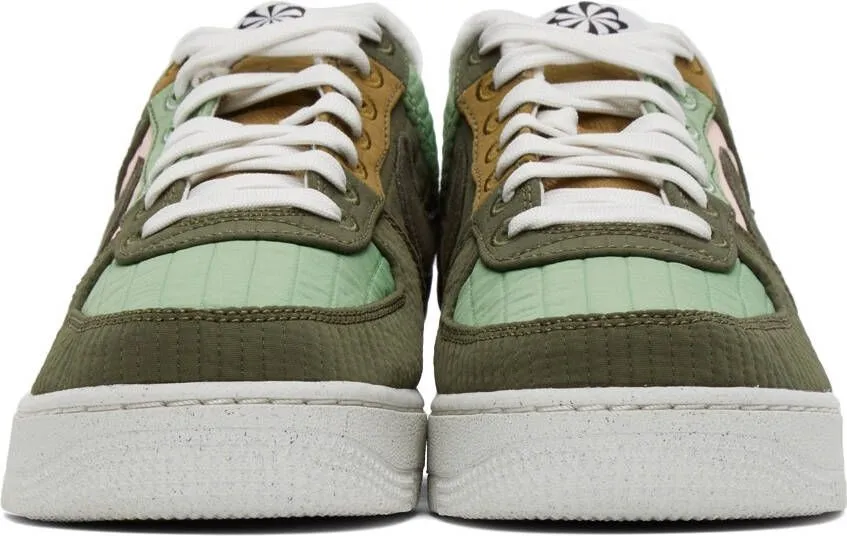 Nike Green Air Force 1 Toasty Sneakers