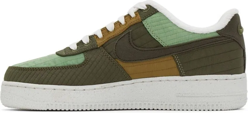 Nike Green Air Force 1 Toasty Sneakers