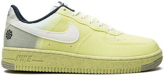 Nike Kids Air Force 1 Crater sneakers Green