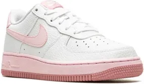 Nike Kids Air Force 1 White Pink Foam sneakers