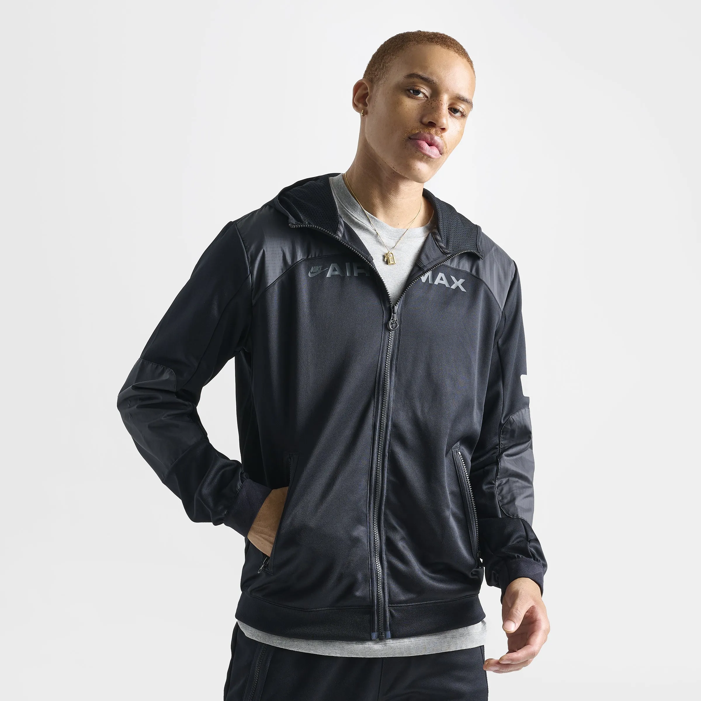 Nike Sportswear Air Max Full-Zip Hoodie / Black