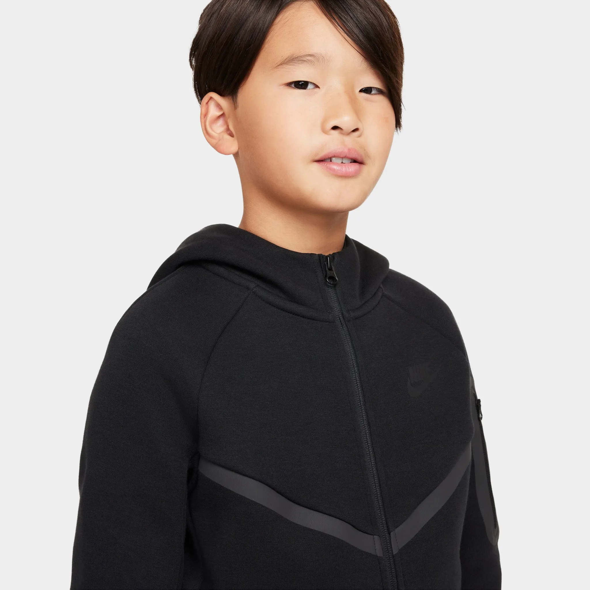 Nike Sportswear Junior Boys' Tech Fleece Hoodie / Black