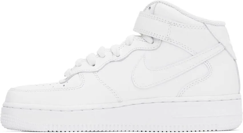 Nike White Air Force 1 '07 Mid Sneakers