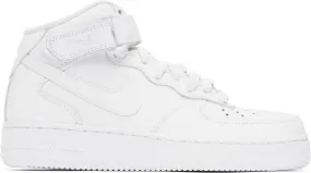 Nike White Air Force 1 '07 Mid Sneakers