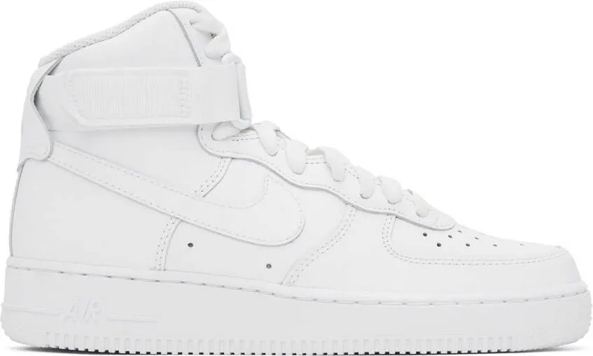 Nike White Air Force 1 High '07 LE Sneakers