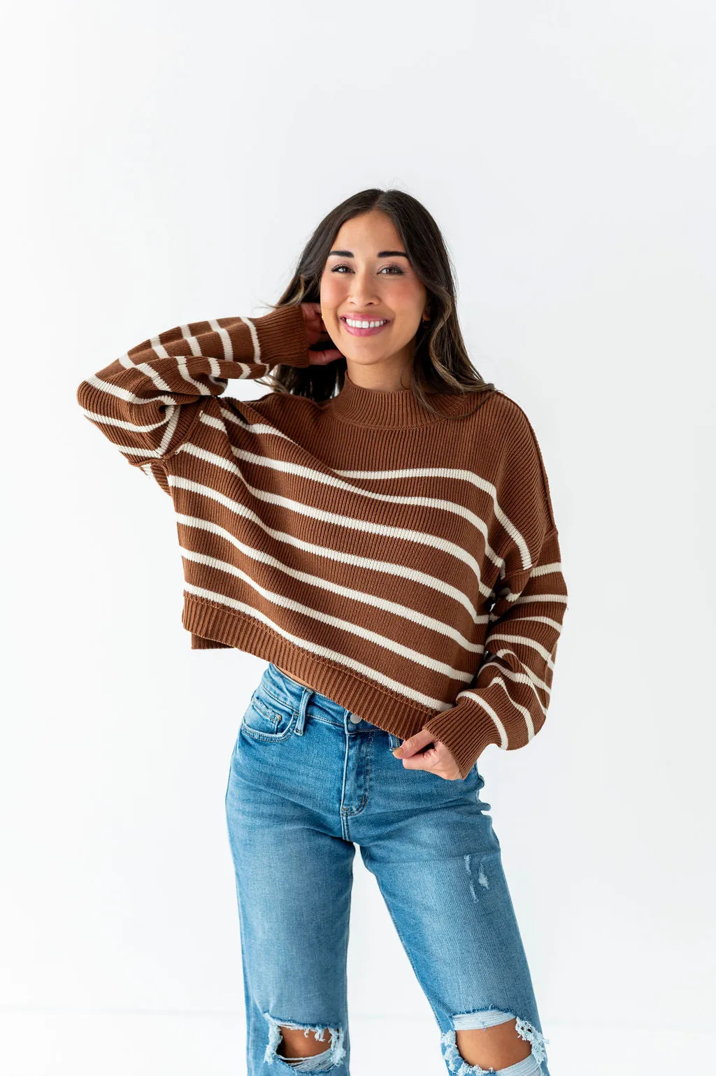 Noah Sweater in Mocha