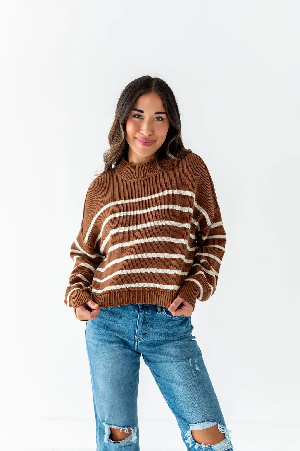 Noah Sweater in Mocha