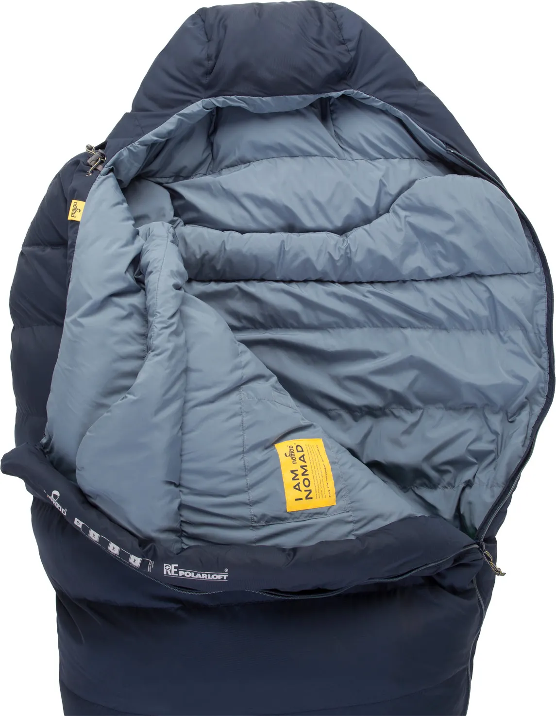 Nomad Inca Pro 1250 Mummy Sleeping Bag Dark Navy | Buy Nomad Inca Pro 1250 Mummy Sleeping Bag Dark Navy here | Outnorth