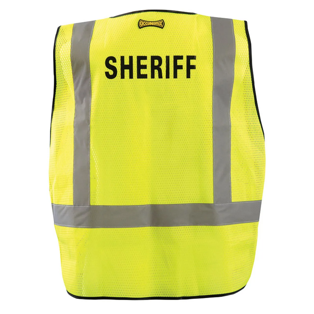 Occunomix Class 2 Hi Vis Yellow Sheriff Public Safety DOR Mesh Vest LUX-PSS-DOR