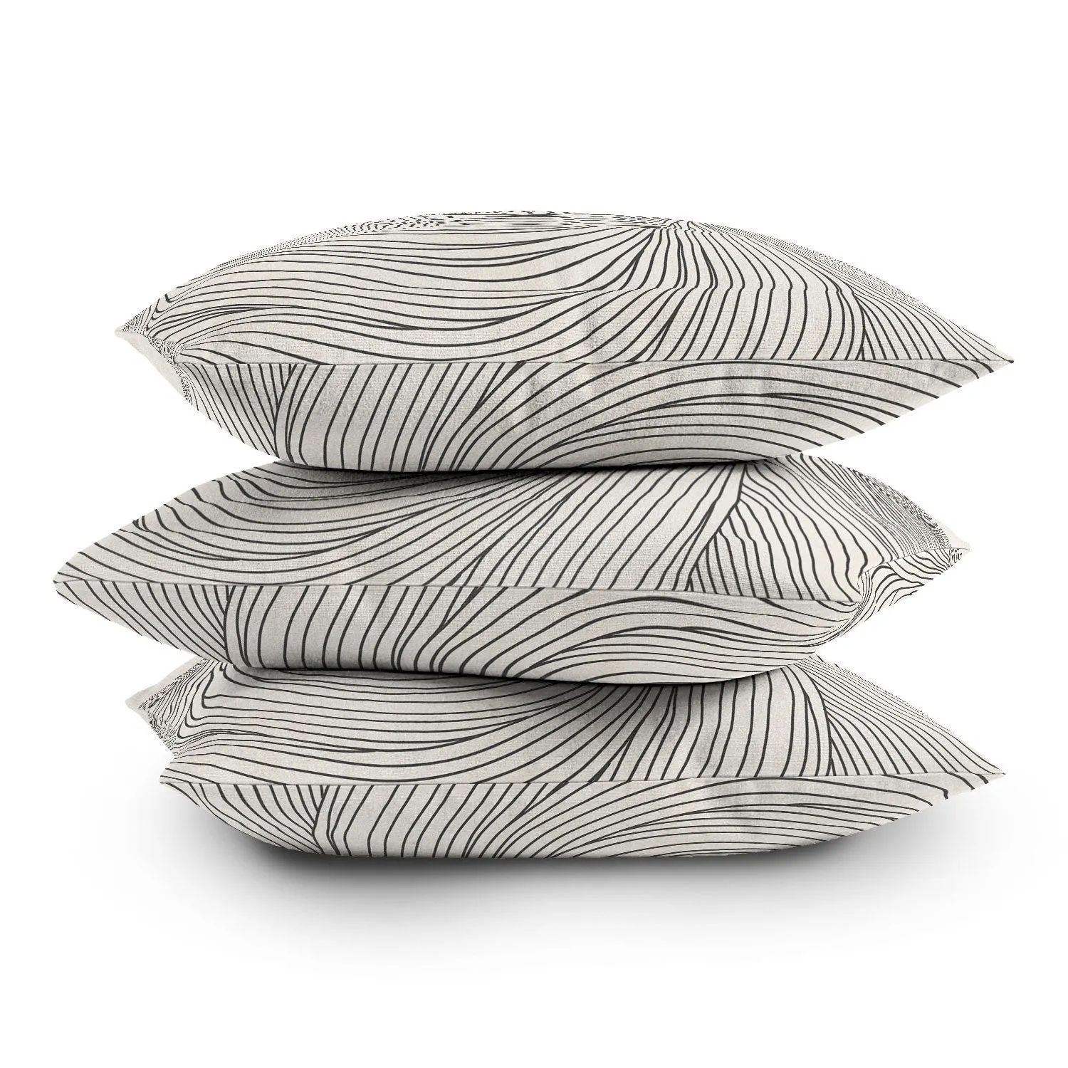 Ole Mountain Lines Indoor / Outdoor Throw Pillows (DS)