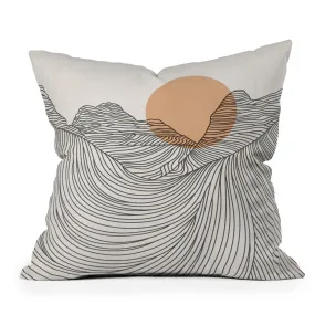 Ole Mountain Lines Indoor / Outdoor Throw Pillows (DS)